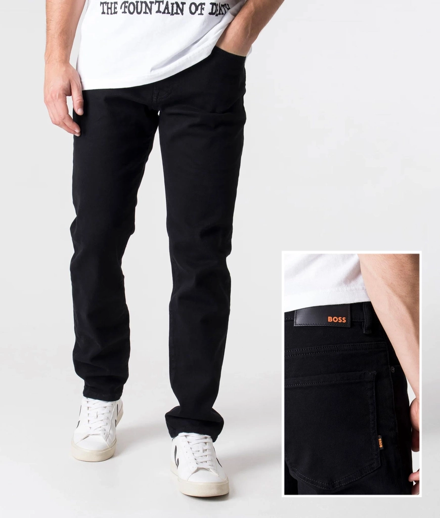 Hugo Boss Mens Regular Fit Maine BC-C Jeans